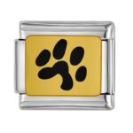 Dog footprints