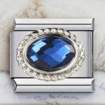Blue Knot Charm