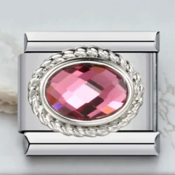 Pink Jade Charm