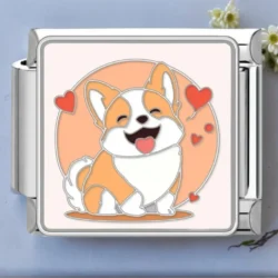 Sunny Corgi Charm