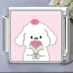 Bouquet Pup Charm