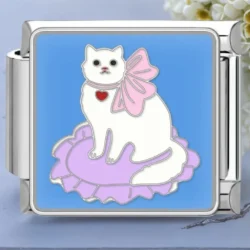 Bowtie Kitty Charm