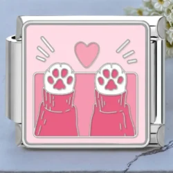 Paw Heart Charm