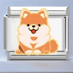 Smiley Shiba Charm