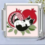 Pomegranate Cat Charm