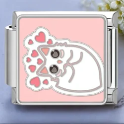 Blushing Hearts Charm