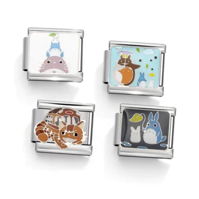 4 Totoro Charms kit