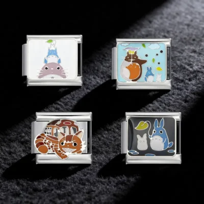4 Totoro Charms kit