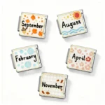 Month Inspired Charm