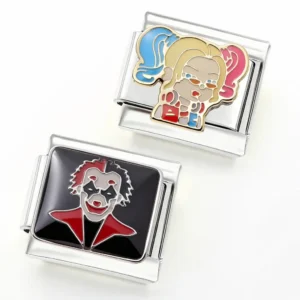 Harley Quinn & Joker Charm Set