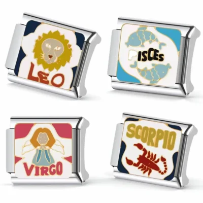 Zodiac-Charm custom zodiac charm bracelet for women