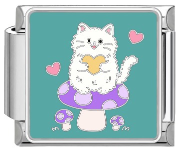 A Kitten‘s Dreamwalk Charm Set
