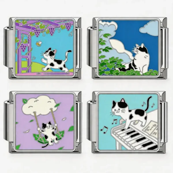charm-kit-035 A Cat‘s Poetic Moments Charm Set