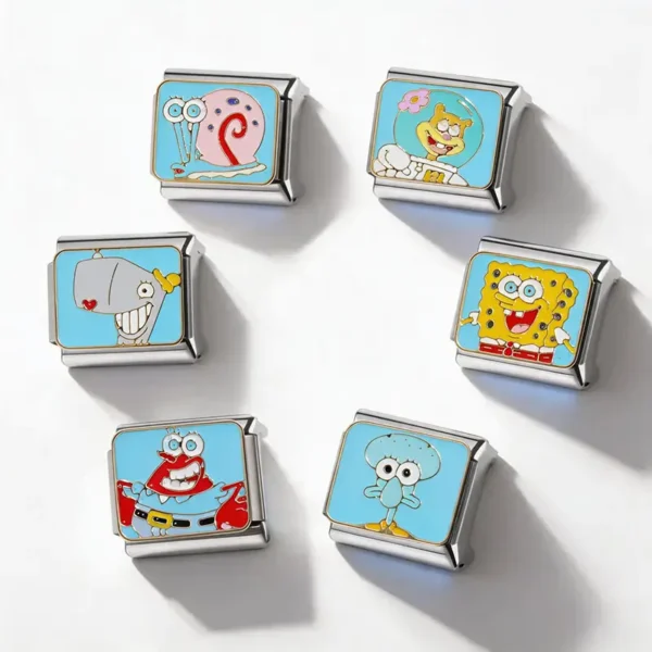 SpongeBob SquarePants: The Love Crew Complete Charm Set
