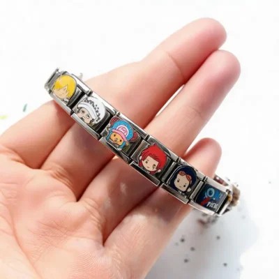 18 pcs One Piece Ultimate Charm Bracelet Set