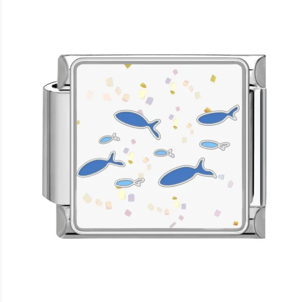 Blue Fish Confetti