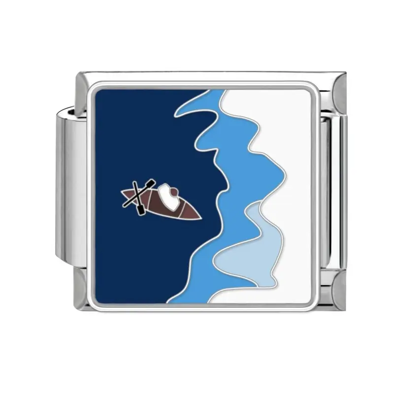 lovincharm-081 Abstract Canoe Scene
