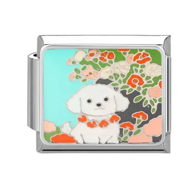 lovincharm-092 Cute Flower Pup