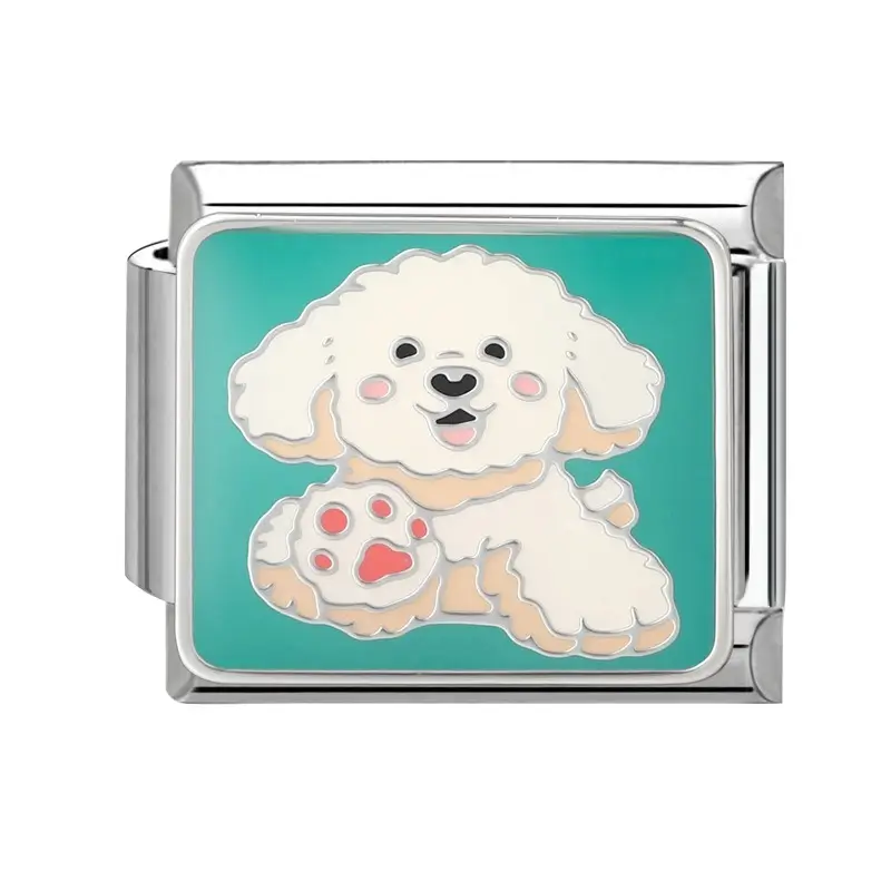 lovincharm-103 Teal Paw Pup