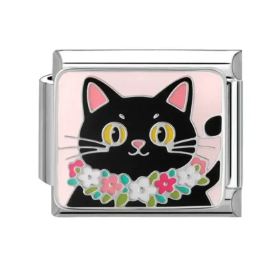 lovincharm-123 Cat In Flower Meadow