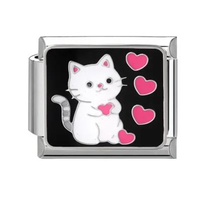 lovincharm-140 Calico Cat Big Heart