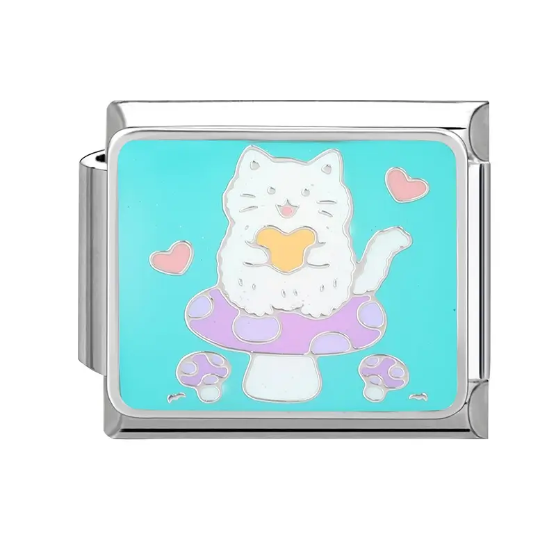lovincharm-150 Black Cat Lotus Pond