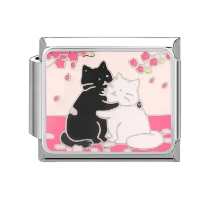 lovincharm-163 Purple Flower Cats