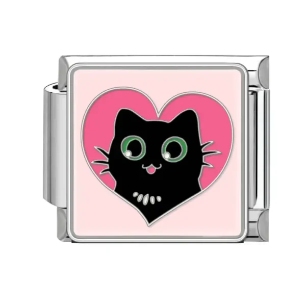 Hearts Cat Face