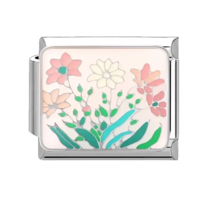 lovincharm-217 Abstract Colorful Flower Art