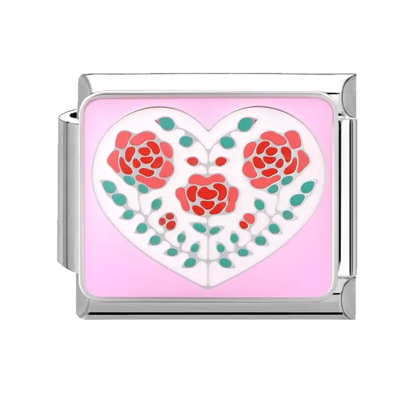 lovincharm-220 Heart Shaped Red Roses