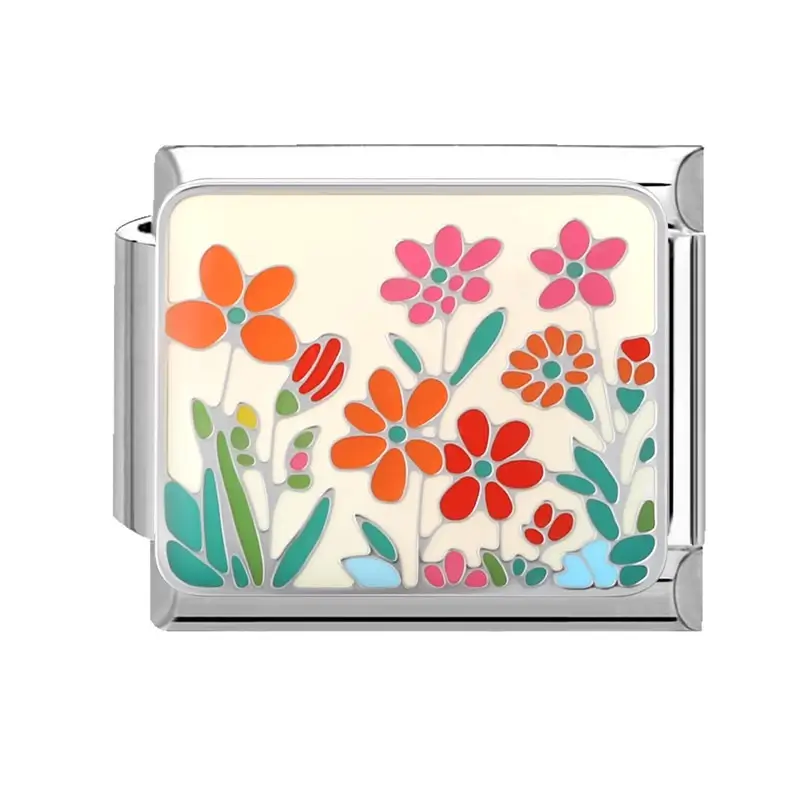 lovincharm-221 Colorful Abstract Flower Art