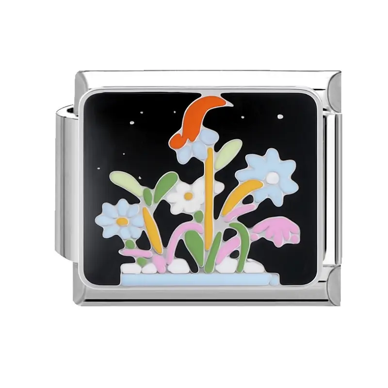 lovincharm-223 Abstract Night Flower Art