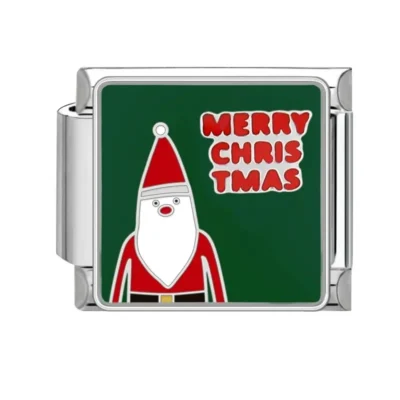lovincharm-231 Santa Merry Christmas Text