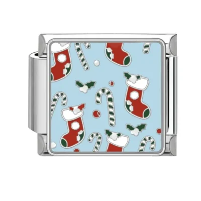 lovincharm-247 Christmas Stockings Candy Canes