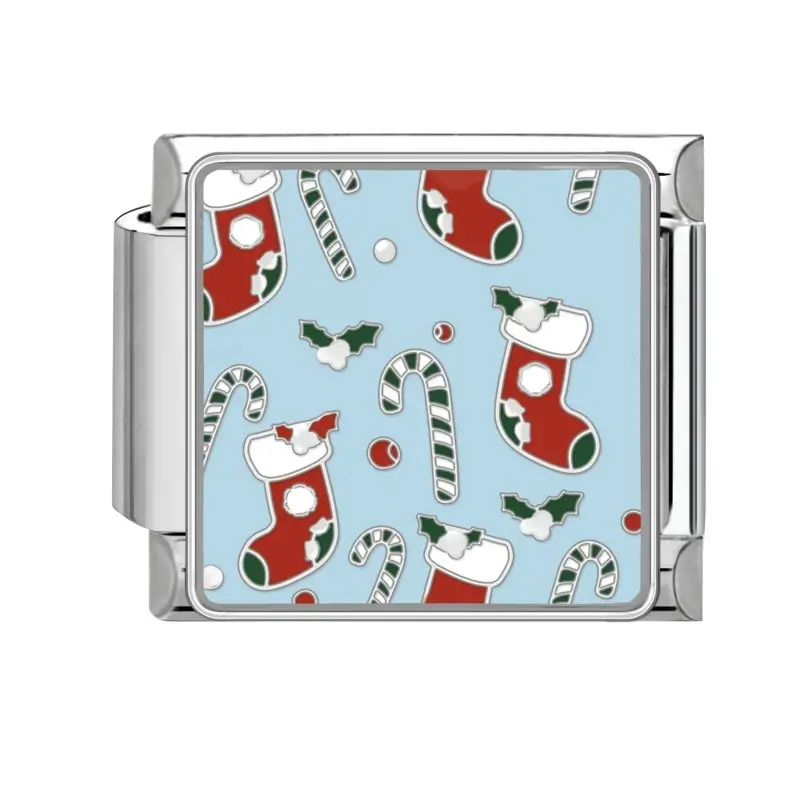 lovincharm-247 Christmas Stockings Candy Canes