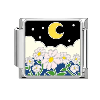lovincharm-257 Moonlit Daisy Field